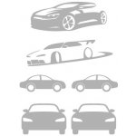 Takoy Reflexní nažehlovačka auto - balení 6 ks – Zboží Dáma