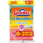 Spontex Utěrka z mikrovlákna 8+2 gratis 10 ks – Zboží Dáma