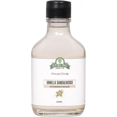 Stirling Soap Company Vanilla sandalwood voda po holení 100 ml – Hledejceny.cz