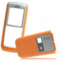Kryt Nokia 6151 přední + zadní oranžový