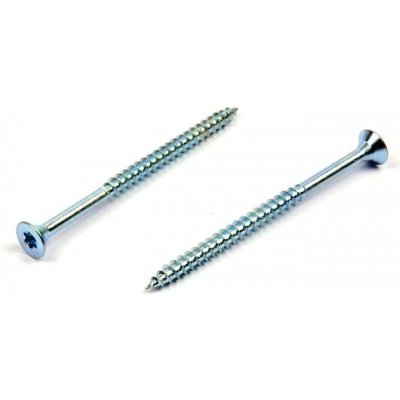 Univerzální vrut do dřeva 6x120/70 TORX zinek bílý, částečný závit – Hledejceny.cz