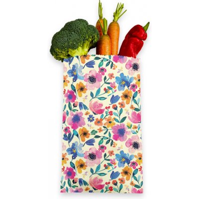 BajaBee, Voskovaný pytlík - L, Bloom, 26 x 40 cm, 1 ks – Zboží Dáma