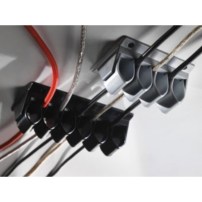 ASA 01001000003 Kabelový organizér CABLE GRIP pro 5 kabelů bílý – Zboží Živě