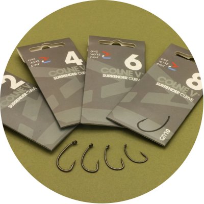 One More Cast Colne V Surrender Curve Hooks vel.2 10 ks – Zboží Mobilmania