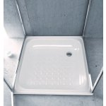 AQUALINE Smaltovaná sprchová vanička, čtverec 70x70x12cm PD70X70 – Zboží Dáma