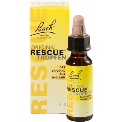 Bachovy Esence Bach Flower Remedies Krizové kapky Rescue REMEDY 10 ml s obsahem alkoholu – Hledejceny.cz