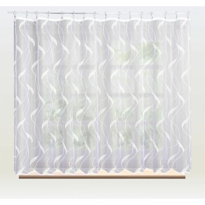 Záclona žakárová Line cena od - šití a úprava záclony za 1metr 607328 – Zboží Mobilmania