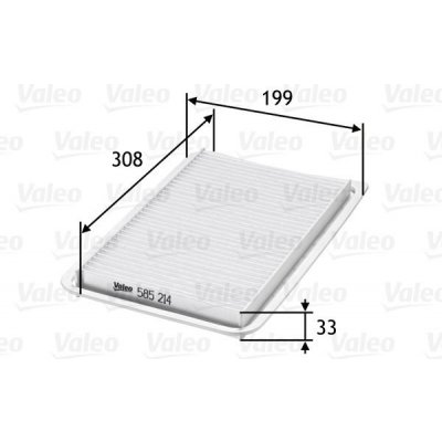 Vzduchový filtr VALEO 585214 – Sleviste.cz