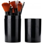 APT AG92L Sada kosmetických štětců 12 ks černá – Zboží Dáma