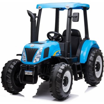 Beneo Elektrický traktor NEW HOLLAND-T7 12V originál licence modrá