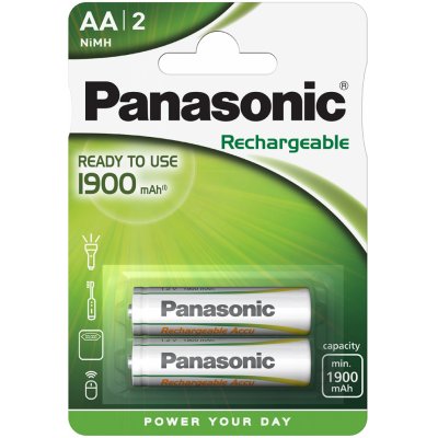 Panasonic Ready to Use AA 1900 2ks HHR-3MVE/2BC – Zboží Mobilmania