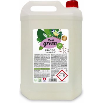 Real green clean prací gel 5 kg