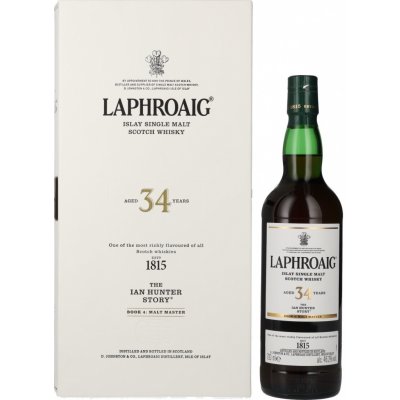 Laphroaig 34 y The Ian Hunter Story Book 4 46,2% 0,7 l (kazeta) – Hledejceny.cz
