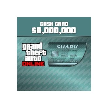 Grand Theft Auto Online Megalodon Shark Cash Card 8,000,000$