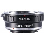 K&F Concept adaptér Canon EF na Canon EOS-M – Zbozi.Blesk.cz