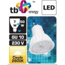 TB Energy LED žárovka GU10 230V 7W Teplá bílá