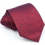 Kravata se vzorem červená