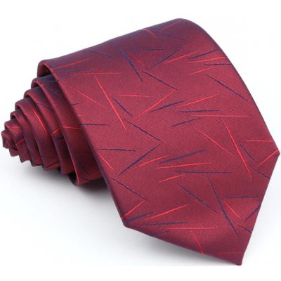 Kravata se vzorem červená – Zboží Mobilmania