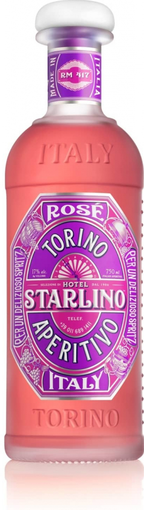 Starlino Rose Grep 17% 0,75 l (holá láhev)