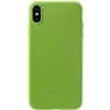 Pouzdro a kryt na mobilní telefon Pouzdro Roar matné z měkkého plastu iPhone XS Max - zelené