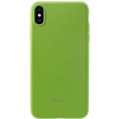 Pouzdro Roar matné z měkkého plastu iPhone XS Max - zelené