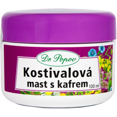 Dr. Popov Kostivalová mast s kafrem 100 ml – Zbozi.Blesk.cz