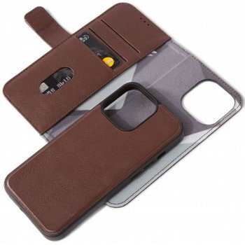 Pouzdro Decoded Leather Detachable Wallet -iPhone 14 hnědé D23IPO14DW5CHB