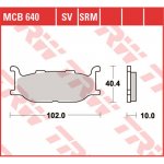 Přední brzdové destičky TRW / Lucas Yamaha XJ 900 S Diversion 1995 - 2003 směs SV – Zboží Mobilmania