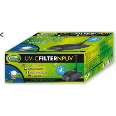 Aqua Nova Fontánové čerpadlo 1500 l/h UV7W – HobbyKompas.cz