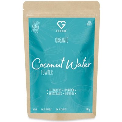 Goodie Organic Coconut Water Powder Kokosová voda v prášku BIO 100 g – Zboží Mobilmania