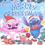 Ubrousek 33x33cm Vánoční Stitch – Zbozi.Blesk.cz