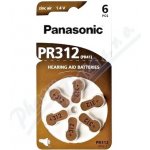 Panasonic baterie do naslouchadel 6ks PR312(41)/6LB – Zboží Mobilmania