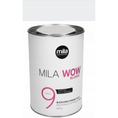 Mila Wow Blonde 9 tones melírovací prášek 500 g – Zboží Mobilmania
