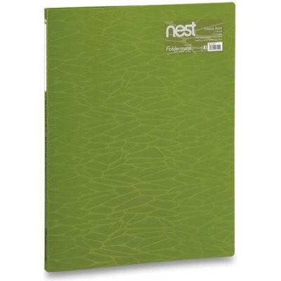 Katalogová kniha FolderMate Nest, A4, 20 listů Barva: Olivově zelená