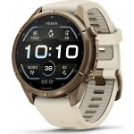 Garmin Fenix 9 Pro 43 mm AMOLED Gold Titanium Cream/Fog Gray 010-04335-26 – Hledejceny.cz