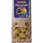 Mons plněné ovesné kuličky s borůvkami 150 g – Zboží Dáma