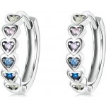 Olivie stříbrné kroužky SRDÍČKA 7750 – Zboží Dáma