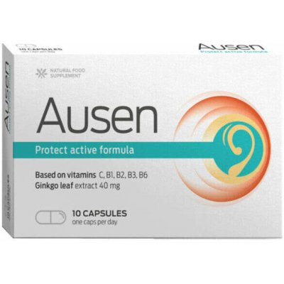 Ausen pro zlepšení sluchu 10 kapslí – Hledejceny.cz