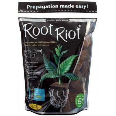 Growth Technology Root Riot sadbovací kostky bez sadbovače 50 ks – Hledejceny.cz