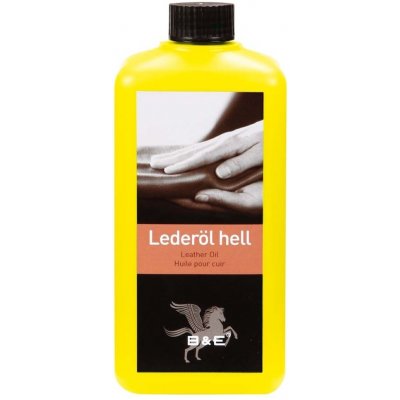 B&E Olej na kůži žlutý 500 ml – Zboží Dáma