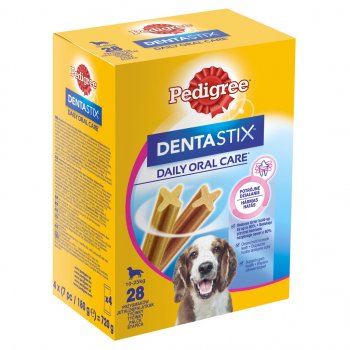 Pedigree Dentastix Daily Oral Care dentální pamlsky pro psy středních plemen 28ks 720 g