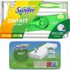 Swiffer 2v1 Kit mop + náhradní prachovka na podlahu 8 ks + násada malá + prachovka 1 ks sada