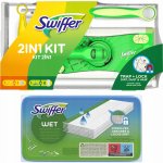 Swiffer 2v1 Kit mop + náhradní prachovka na podlahu 8 ks + násada malá + prachovka 1 ks sada – Hledejceny.cz