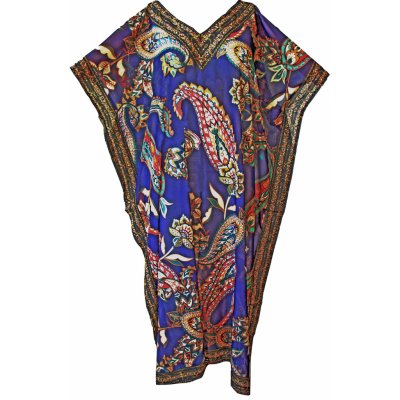 Biju dámské pončo na plavky s elegantním vzorem XC35508-8 9001837 – Zboží Dáma