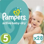 Pampers Active Baby 5 28 ks – Hledejceny.cz