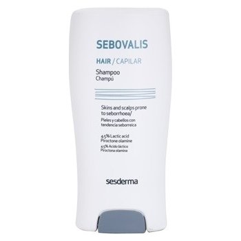Sesderma Sebovalis zklidňující šampon proti lupům 4,5% Lactid Acid 200 ml
