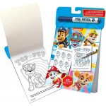 EUROSWAN Kreslící zábavní sada Paw Patrol s magickým fixem – Hledejceny.cz