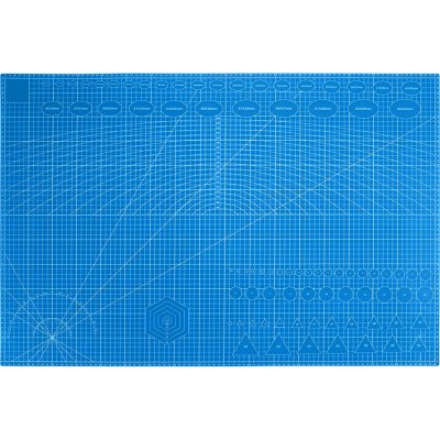 Verk 11351 Podložka na řezání a stříhání oboustranná A1 modrá – Zbozi.Blesk.cz