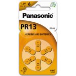 Panasonic baterie do naslouchadel 6ks PR13(48)/6LB – Zboží Mobilmania