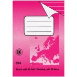 Papírny Brno Sešity školní JUNIOR A6 linka 624 – Zboží Mobilmania